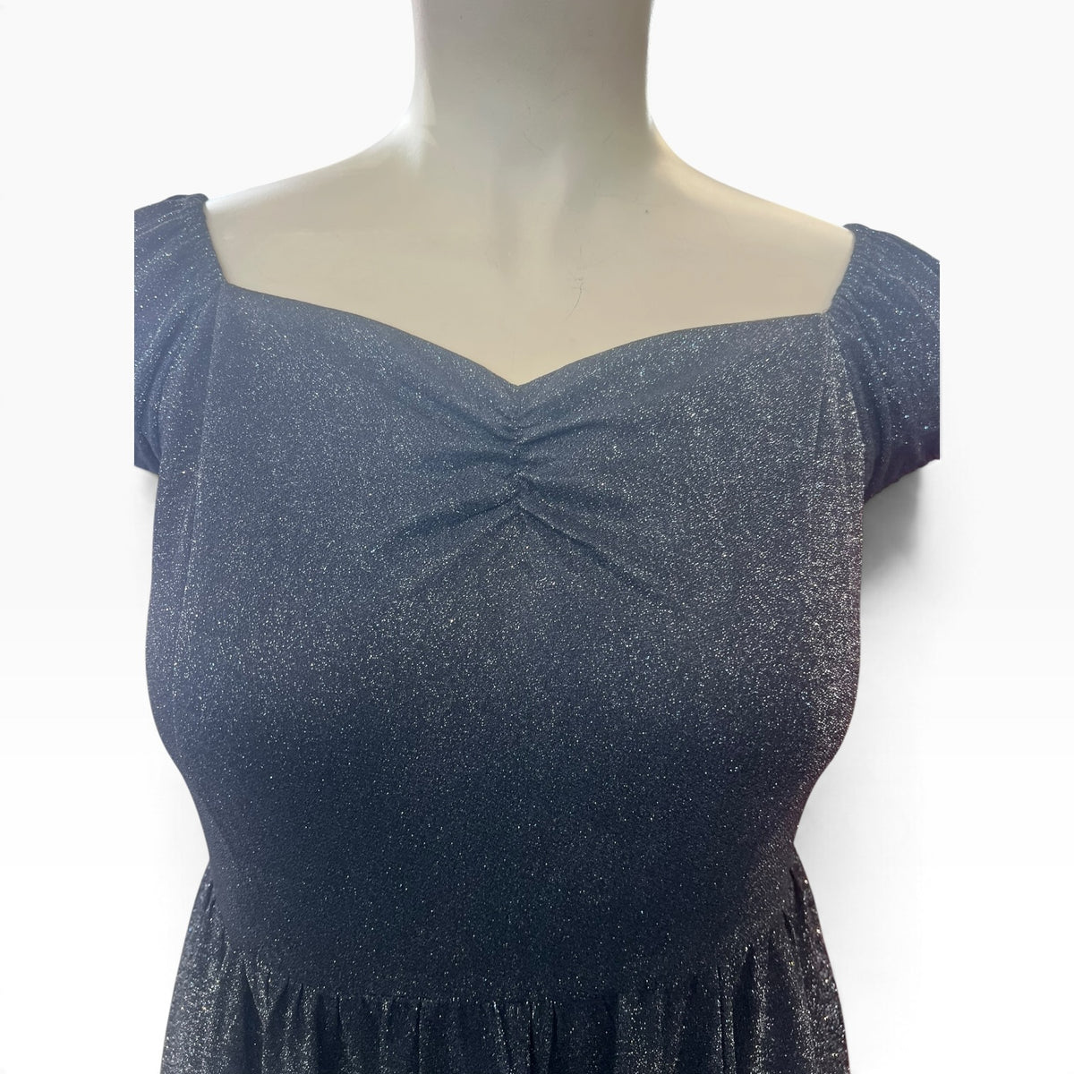 BANNED BLACK GLITTER DRESS | L