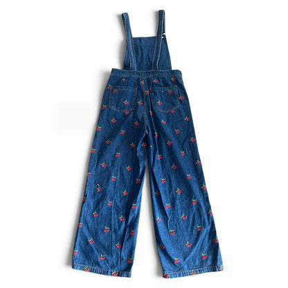 DENIM CHERRY OVERALLS | 10