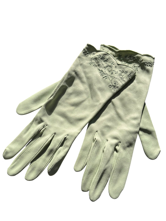 MINT GREEN GLOVES