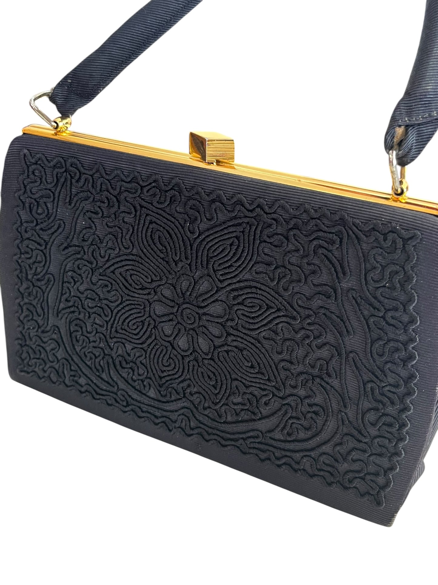 EMBROIDERED HANDBAG