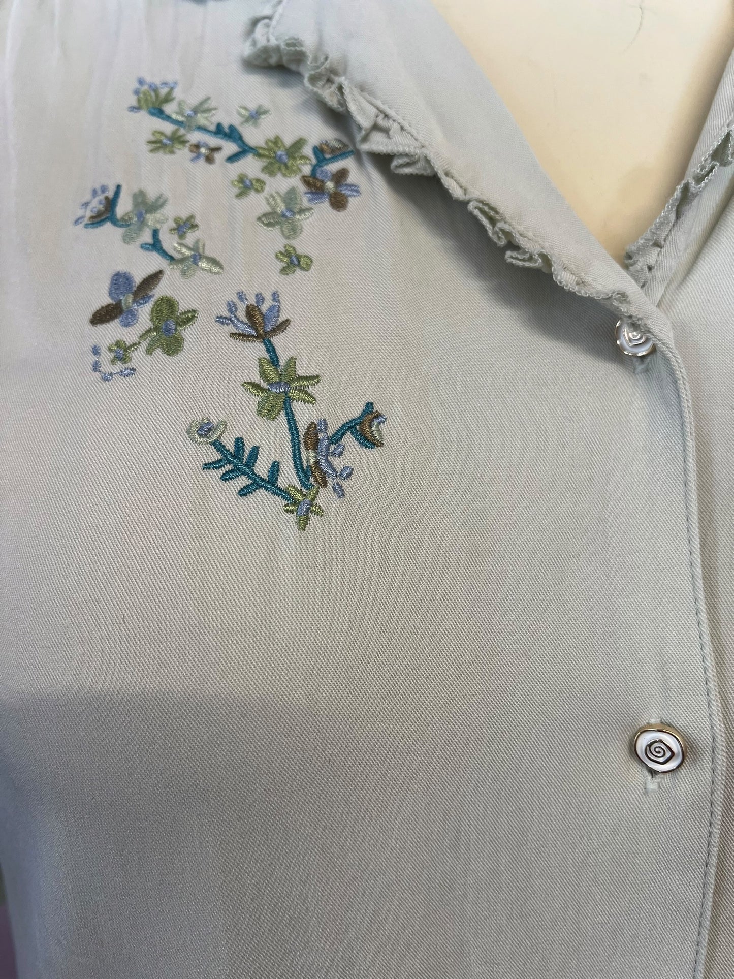 SIMPLE RETRO BLOUSE | XL