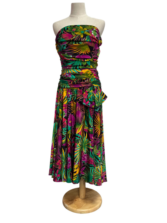 LETS TANGO! VIBRANT DRESS sz 10/12