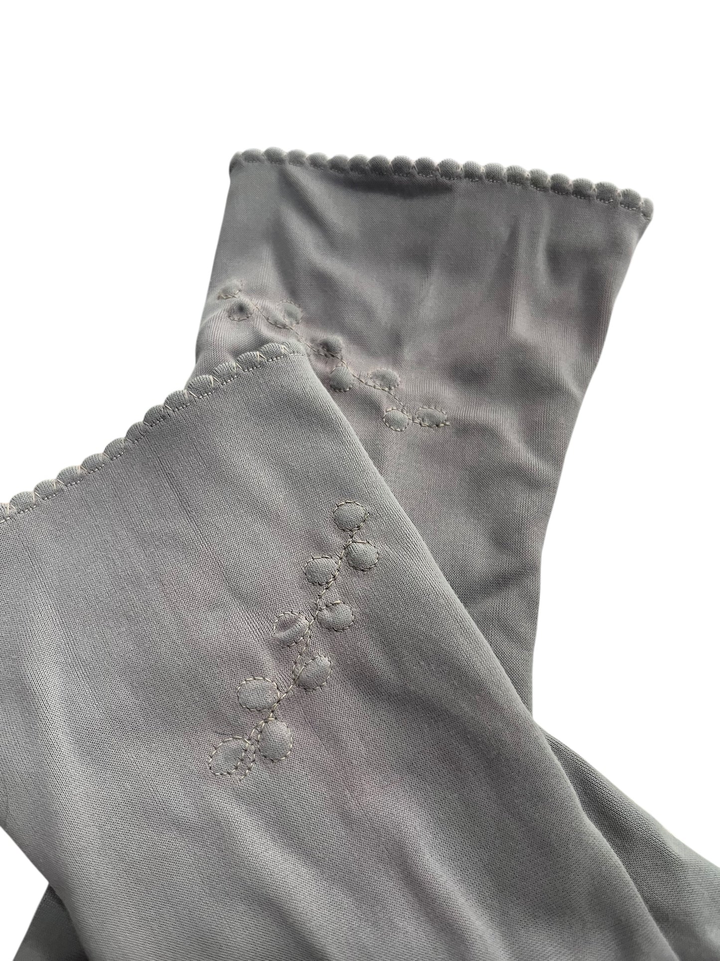 DENTS GREY GLOVES | 7