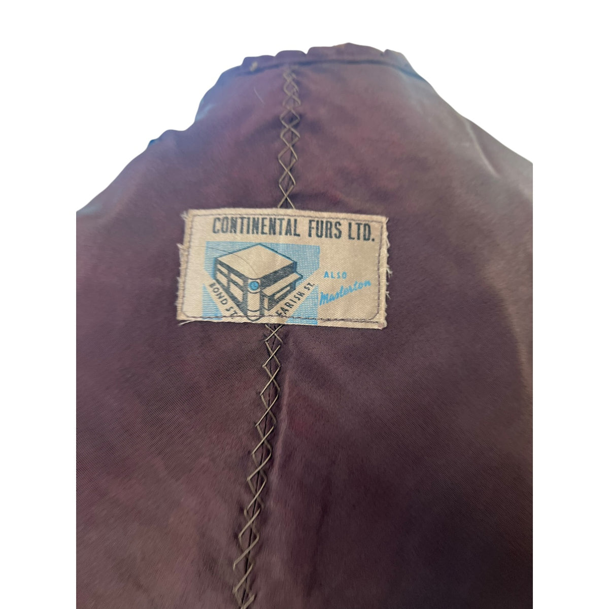 BROWN MINX FUR STOLE