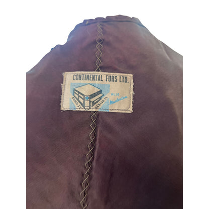 BROWN MINX FUR STOLE