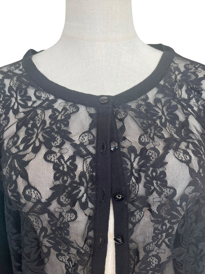 TOO FAST KNIT SKULL CARDIGAN  | XL