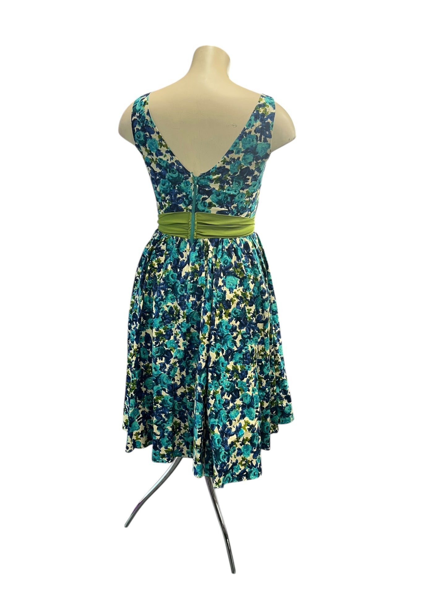PIN UP GIRL BLUE DRESS | L