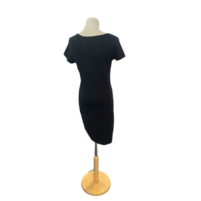 GLASSONS BLACK COTTON DRESS | 8