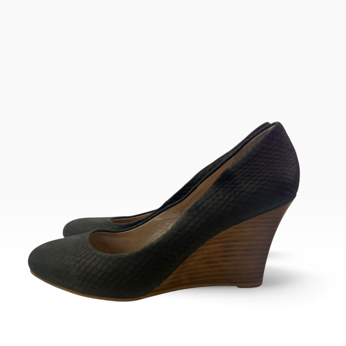 ISABELLA ASALEMI GREY WEDGES | 40/9