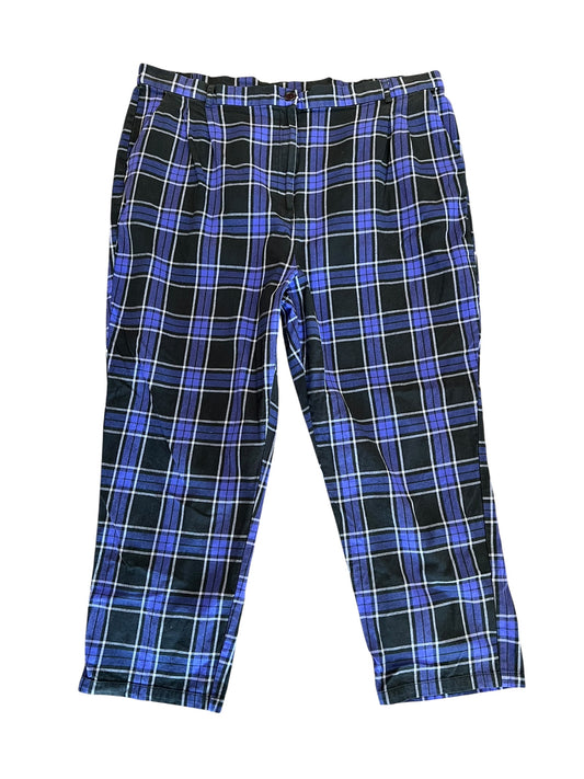 DANGERFIELD PURPLE TARTAN PANTS | 24