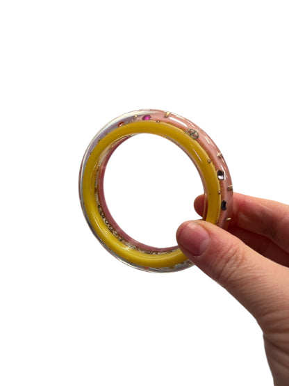 TRELISE COOPER GOLD GLITTER BANGLE
