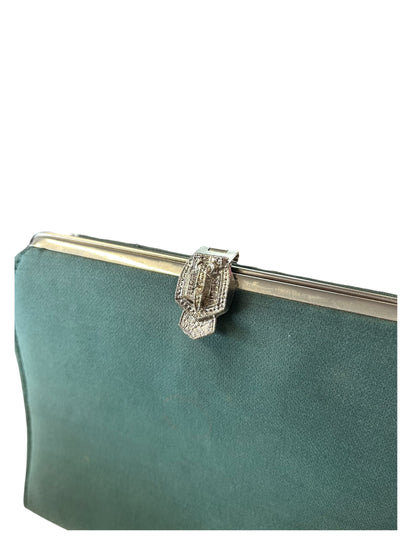 GREEN VINTAGE CLUTCH