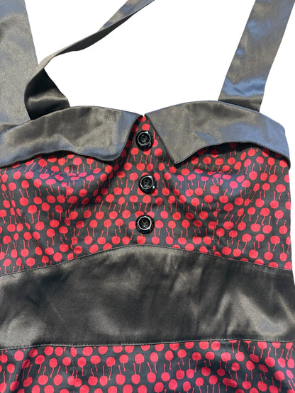H&R CHERRY HALTER DRESS | 10