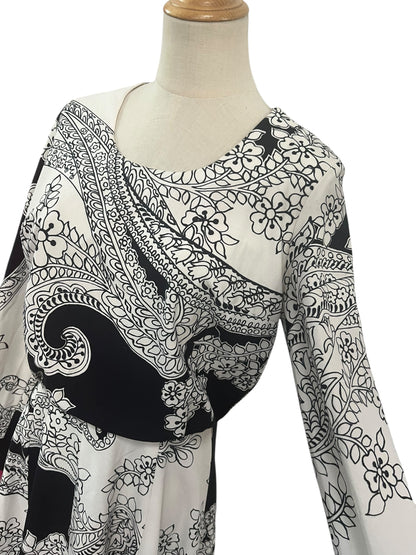 MONOCHROME GROUP ONE 70S DRESS SZ 12