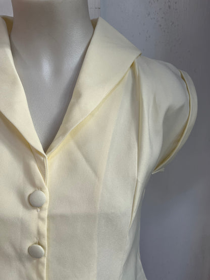 BANNED YELLOW 40s SHIRT SZ M