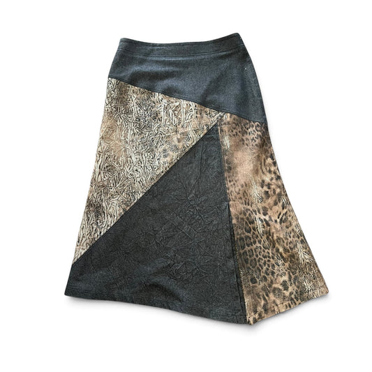 GEOFF BLADE DENIM SKIRT | 10