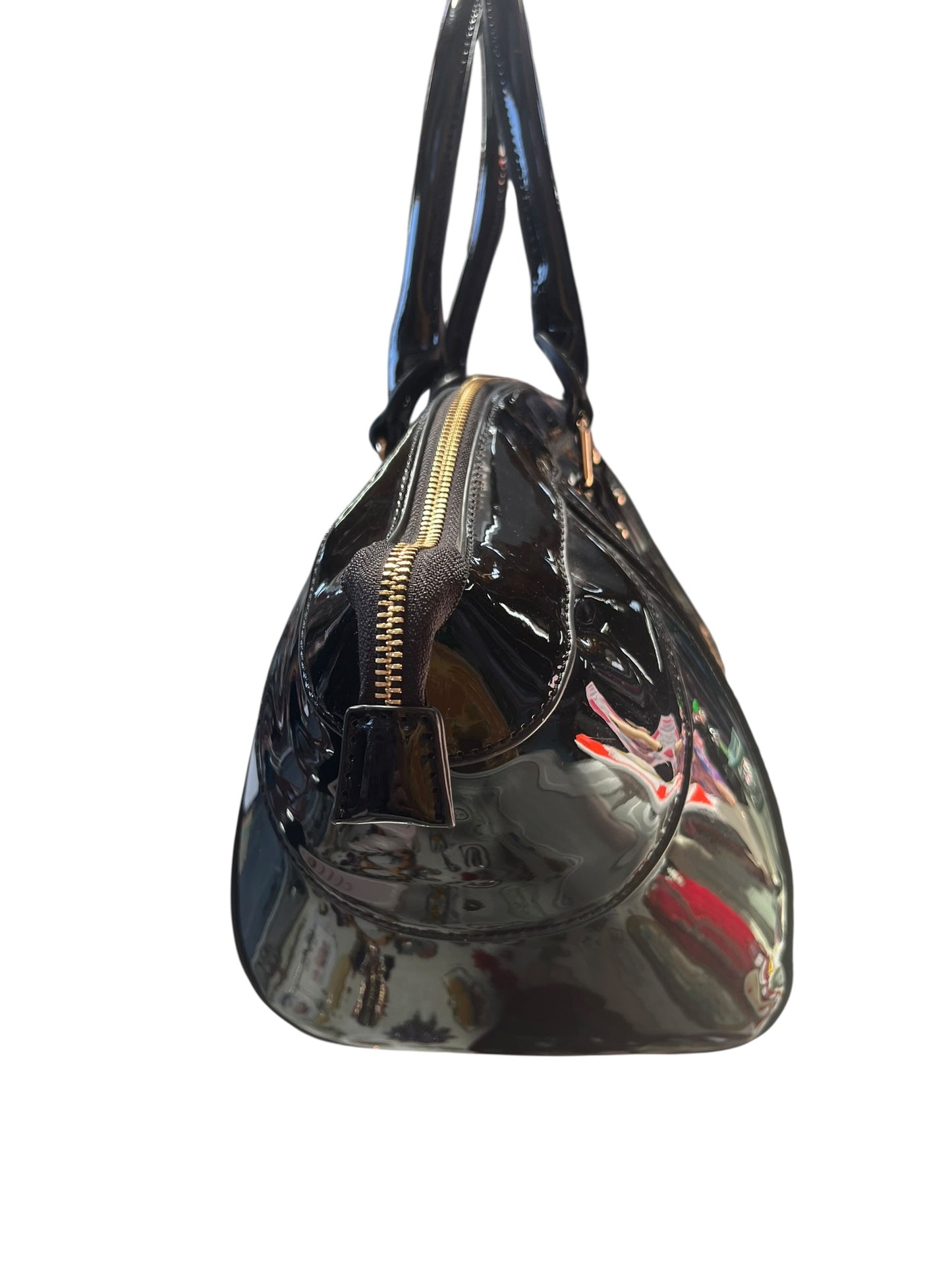 KITTEN DAMOUR BLACK BOW HANDBAG