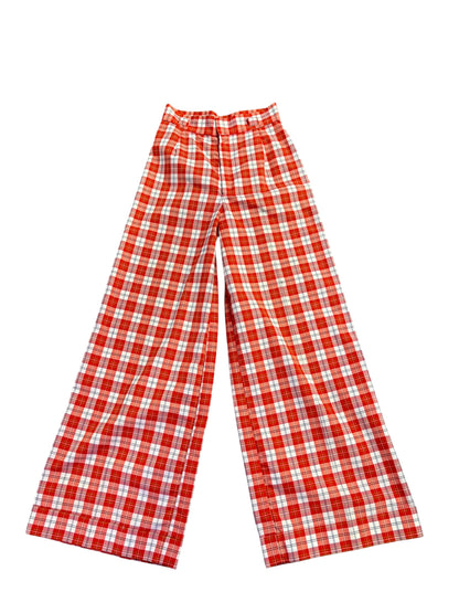 GARLAND ORANGE TARTAN 70S SUIT | 4/6