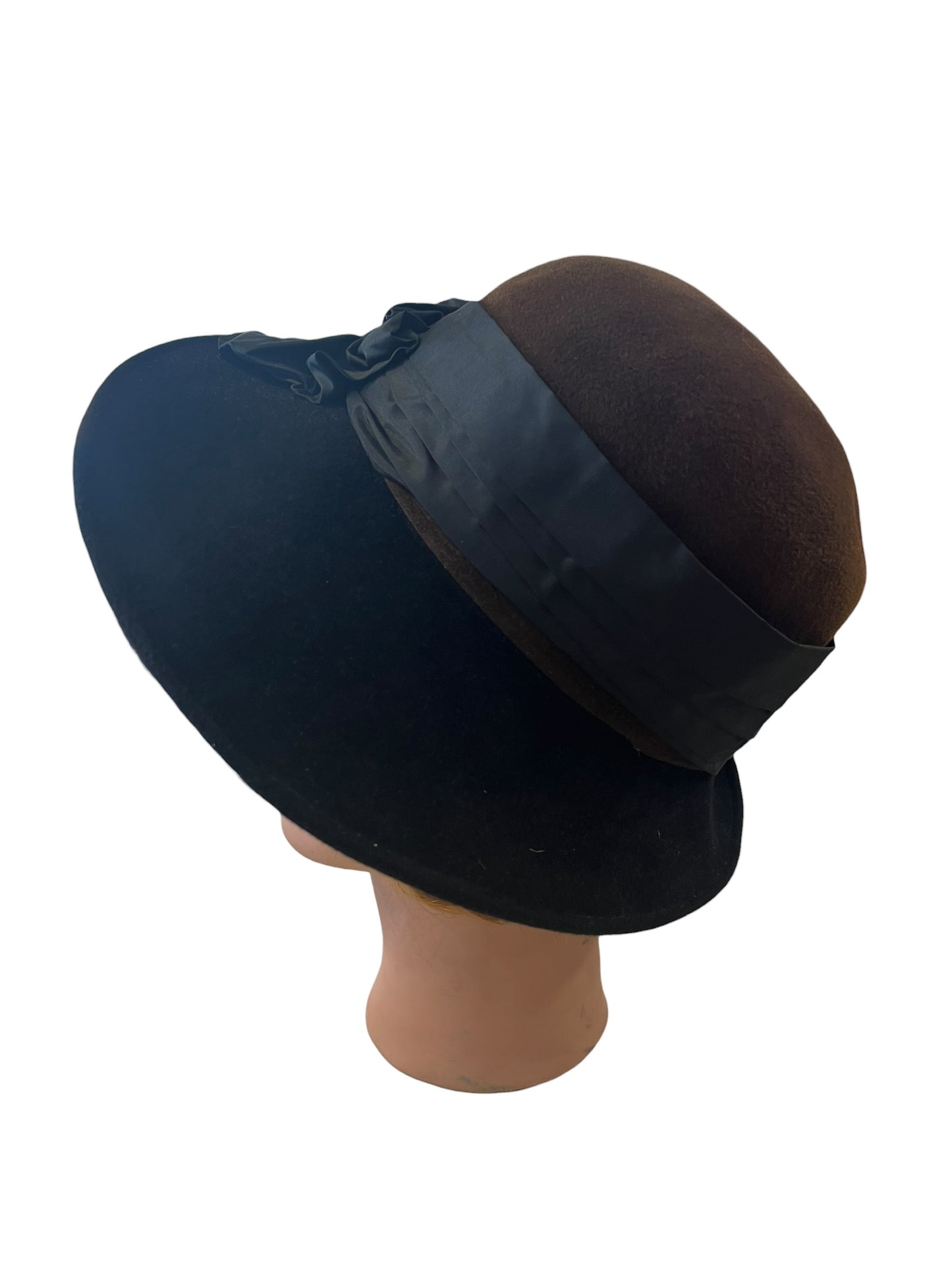 LOUISE GREEN 1940s BOW HAT