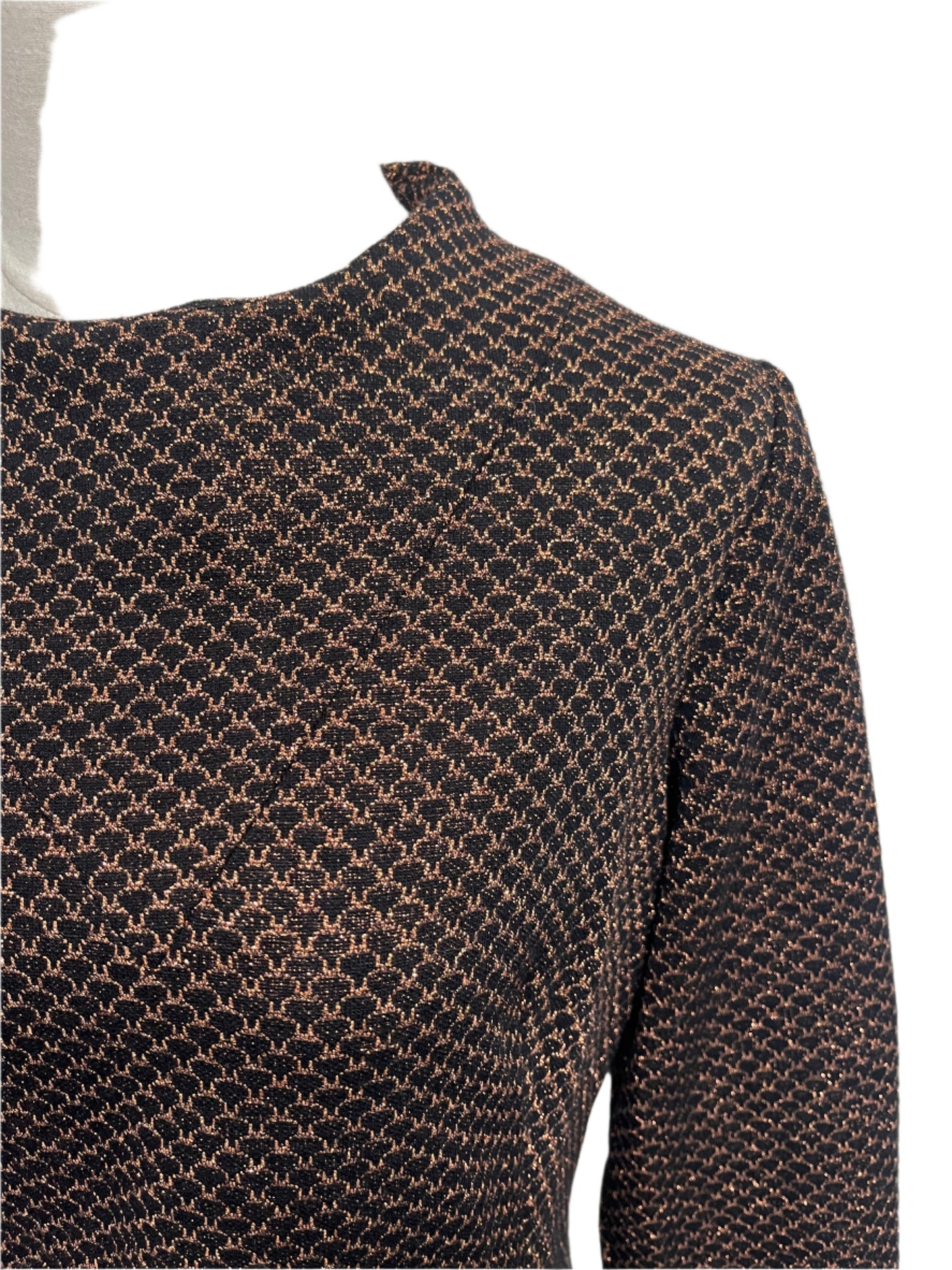 TRULY FAIR BRONZE LUREX 70s SET SZ 10
