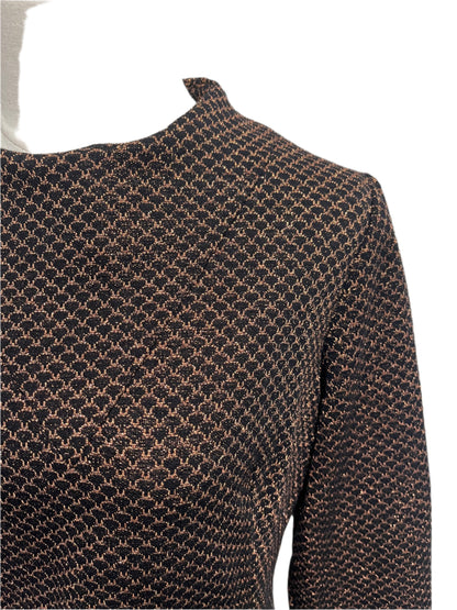TRULY FAIR BRONZE LUREX 70s SET SZ 10
