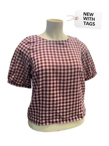 EMILY & FIN CHECK TOP | 14