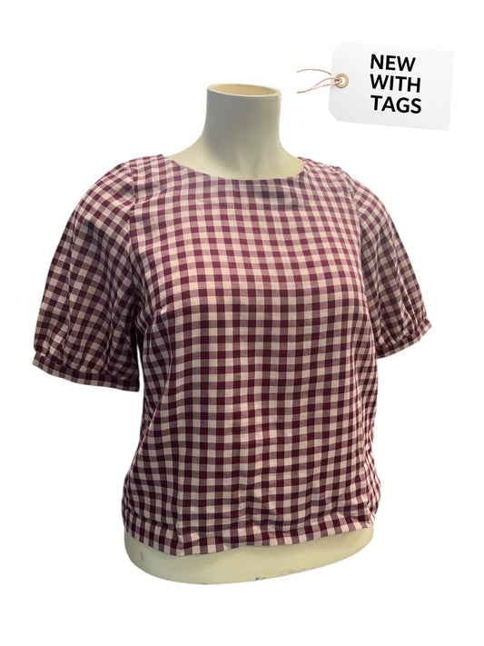 EMILY & FIN CHECK TOP | 14