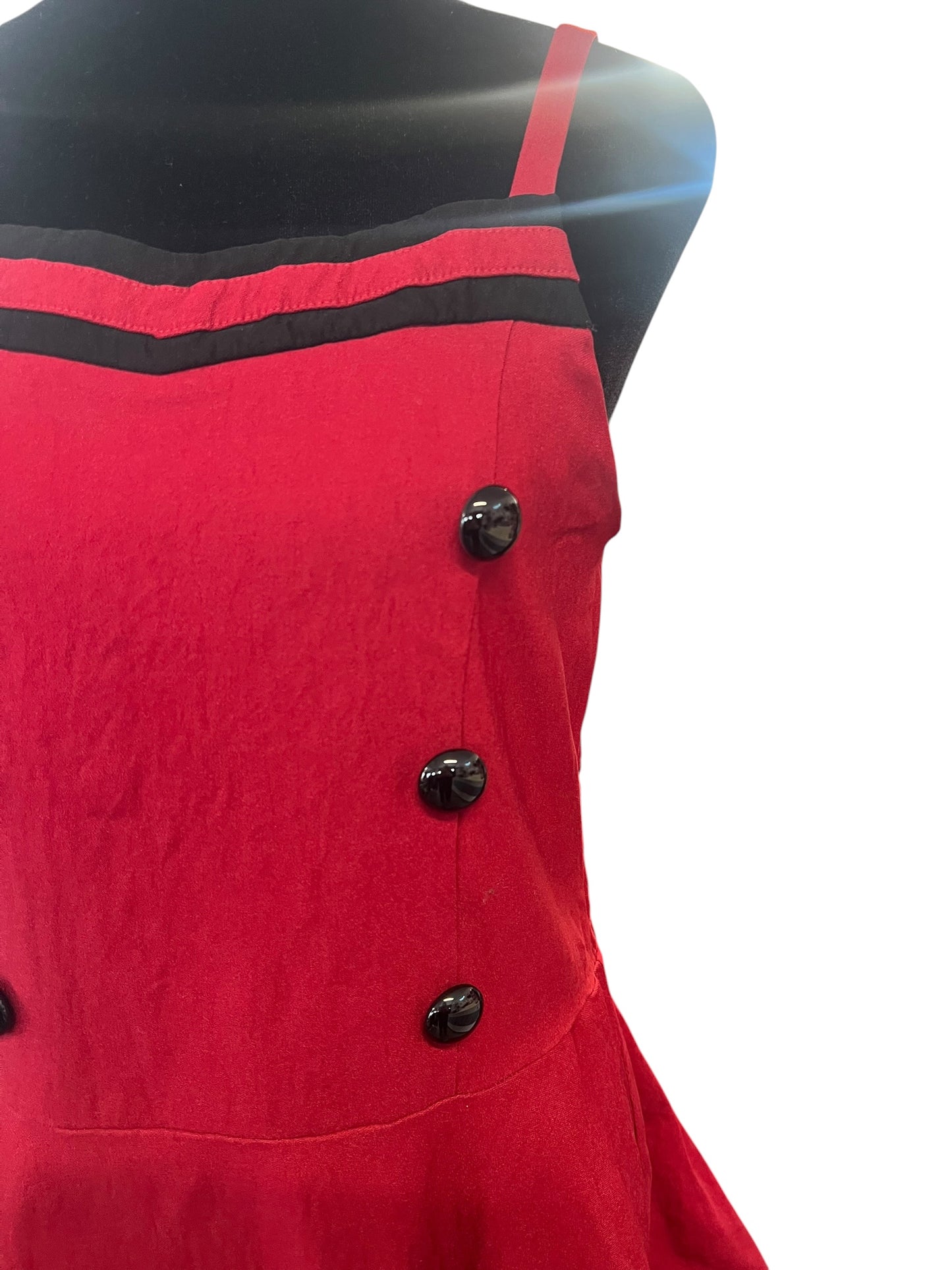VOODOO VIXEN RED MINI DRESS | L/12