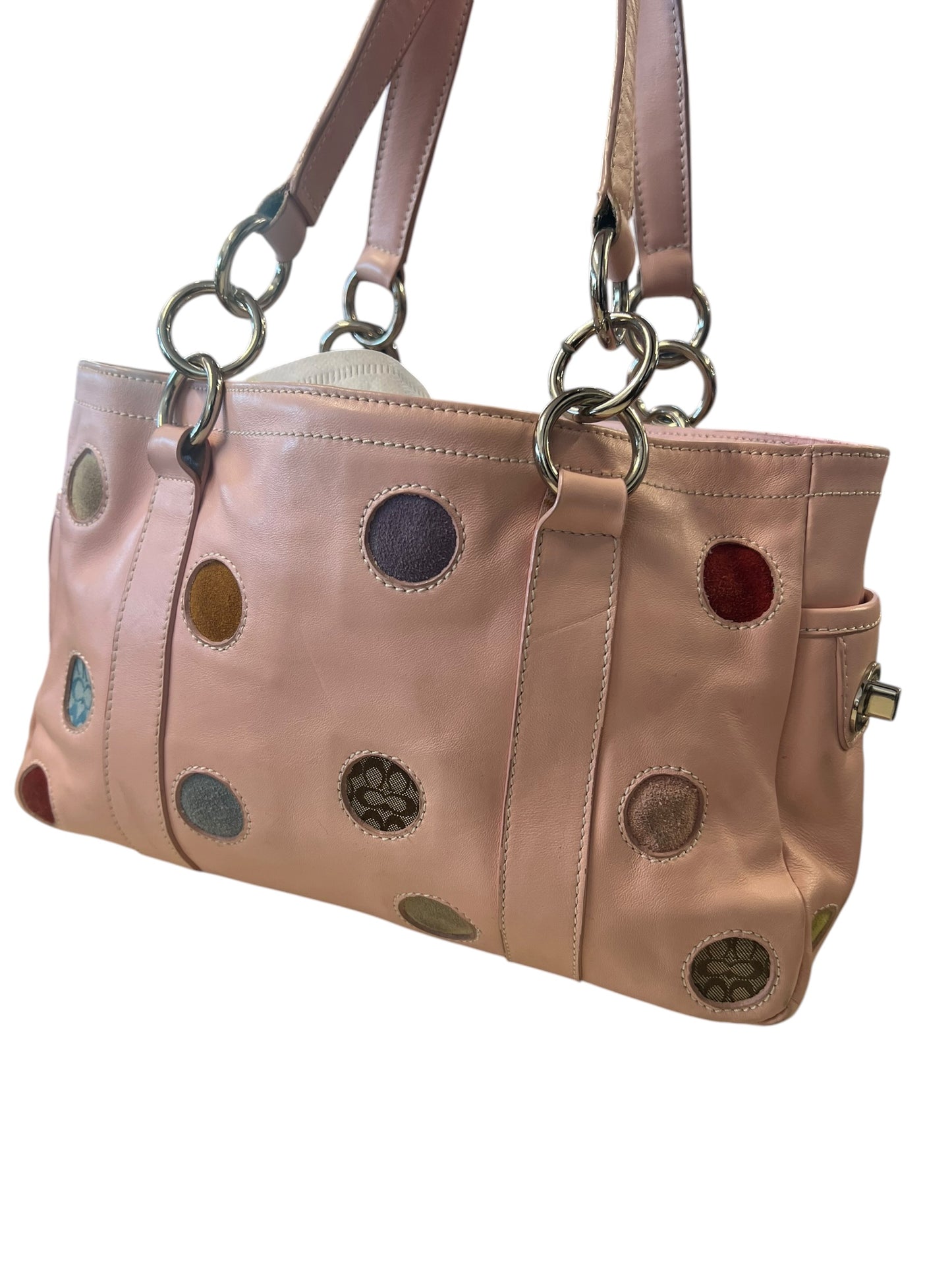 PINK COACH BAG