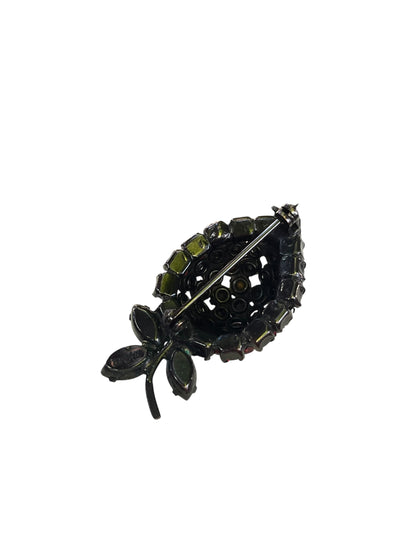 WARNER DOMED BERRY BROOCH