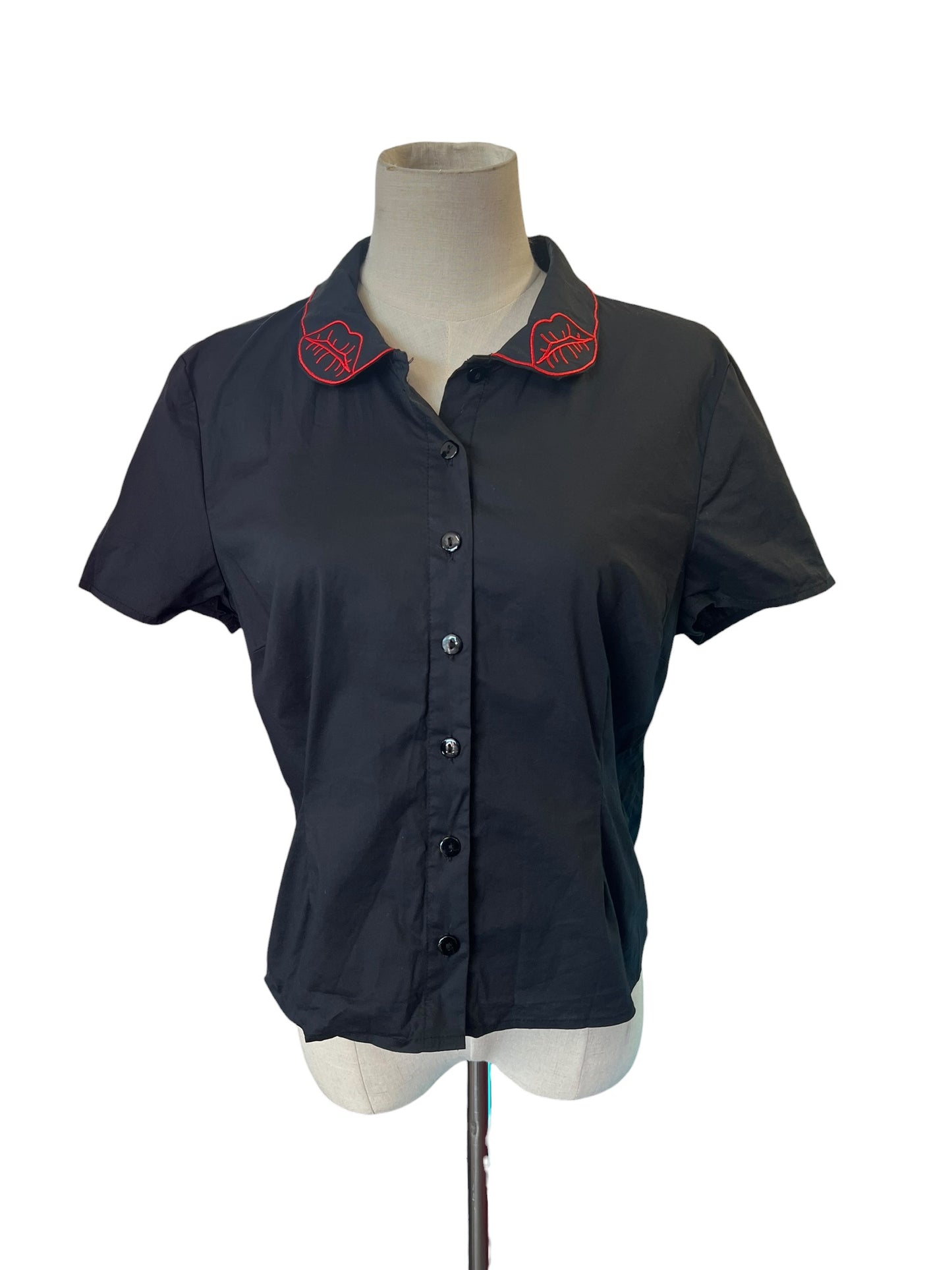 REVIVAL BLACK LIPS SHIRT | 12