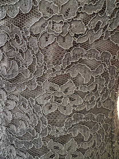 CARNEGIE MODELS BLACK LACE DRESS | 8