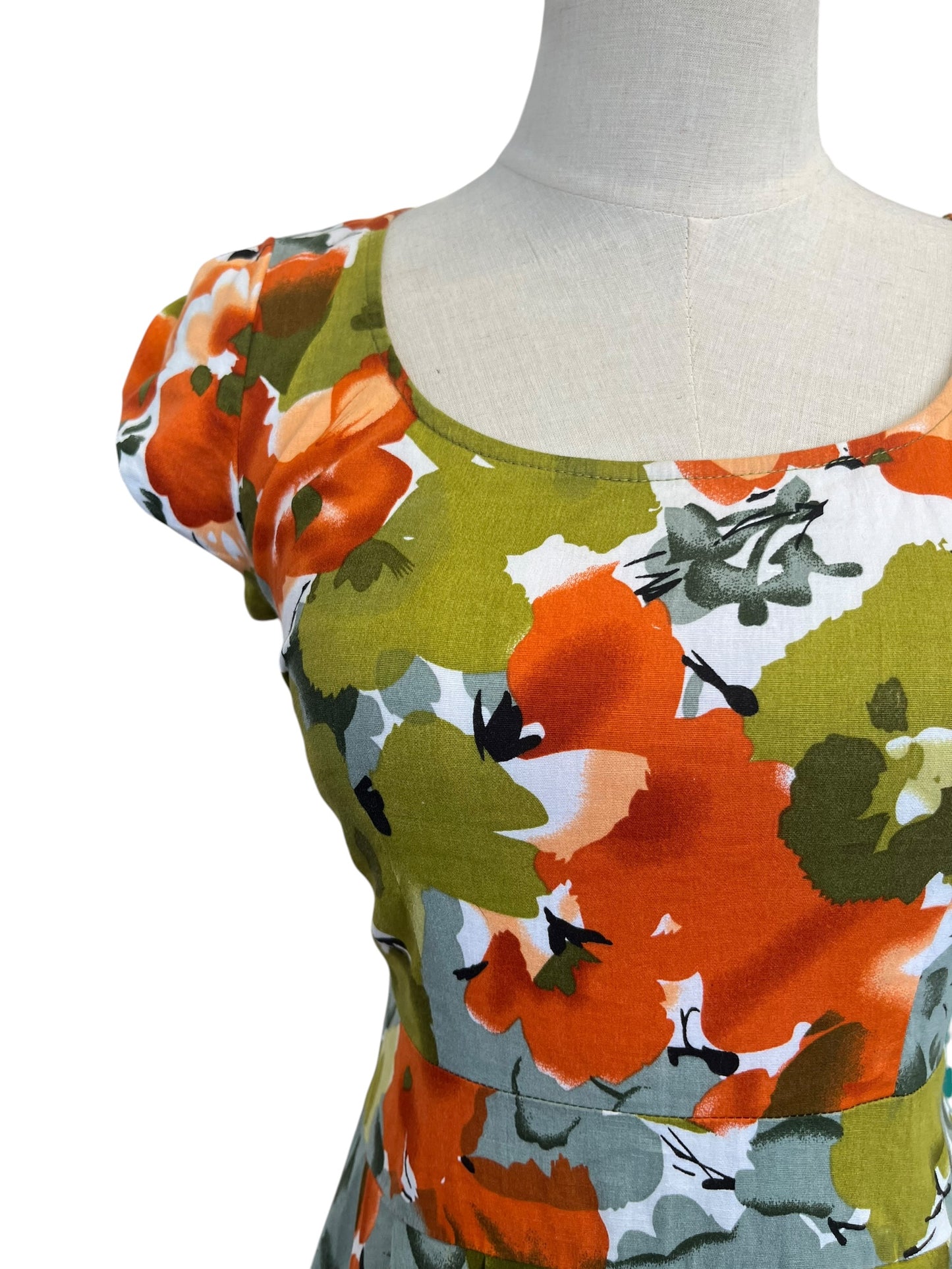 TIMELESS RED & ORANGE DRESS | 8