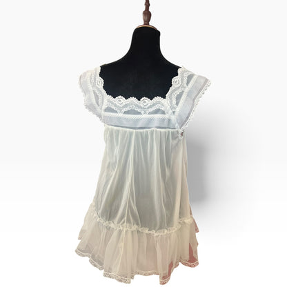 CANTERBURY WHITE BABYDOLL SET | 8/10