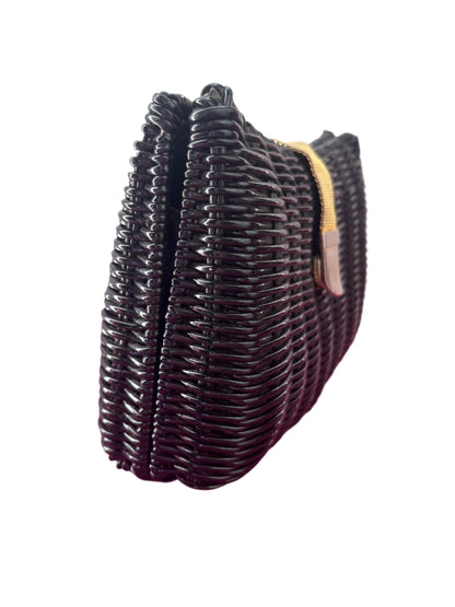 BLACK & GOLD CLUTCH