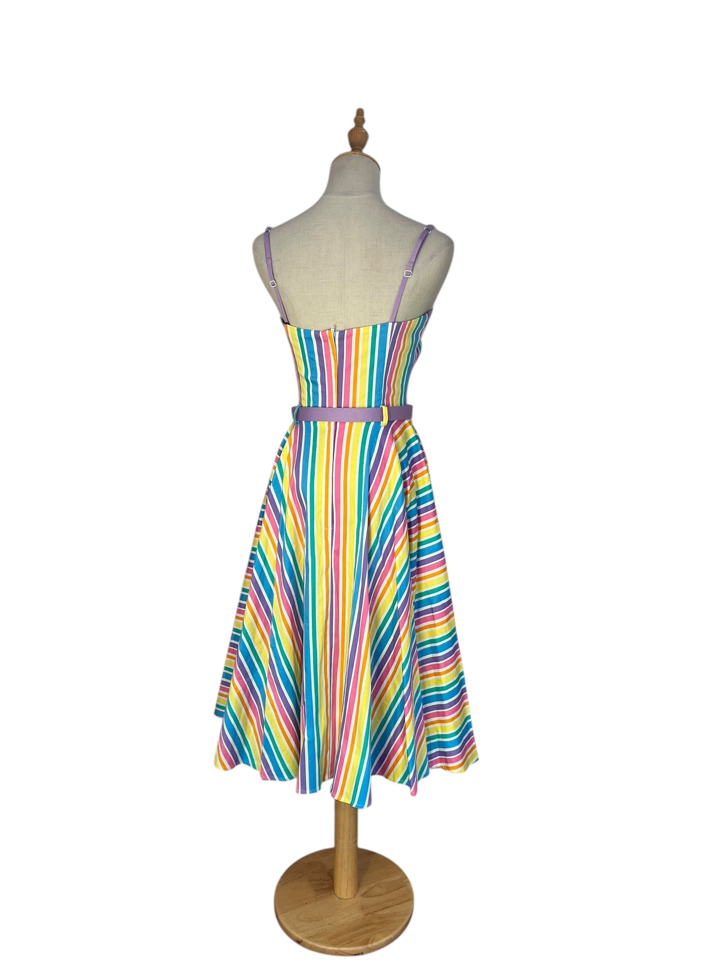 COLLECTIF - NOVA RAINBOW DRESS sz 8