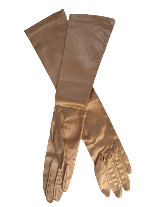 LONG GOLD GLOVES SZ 7.5