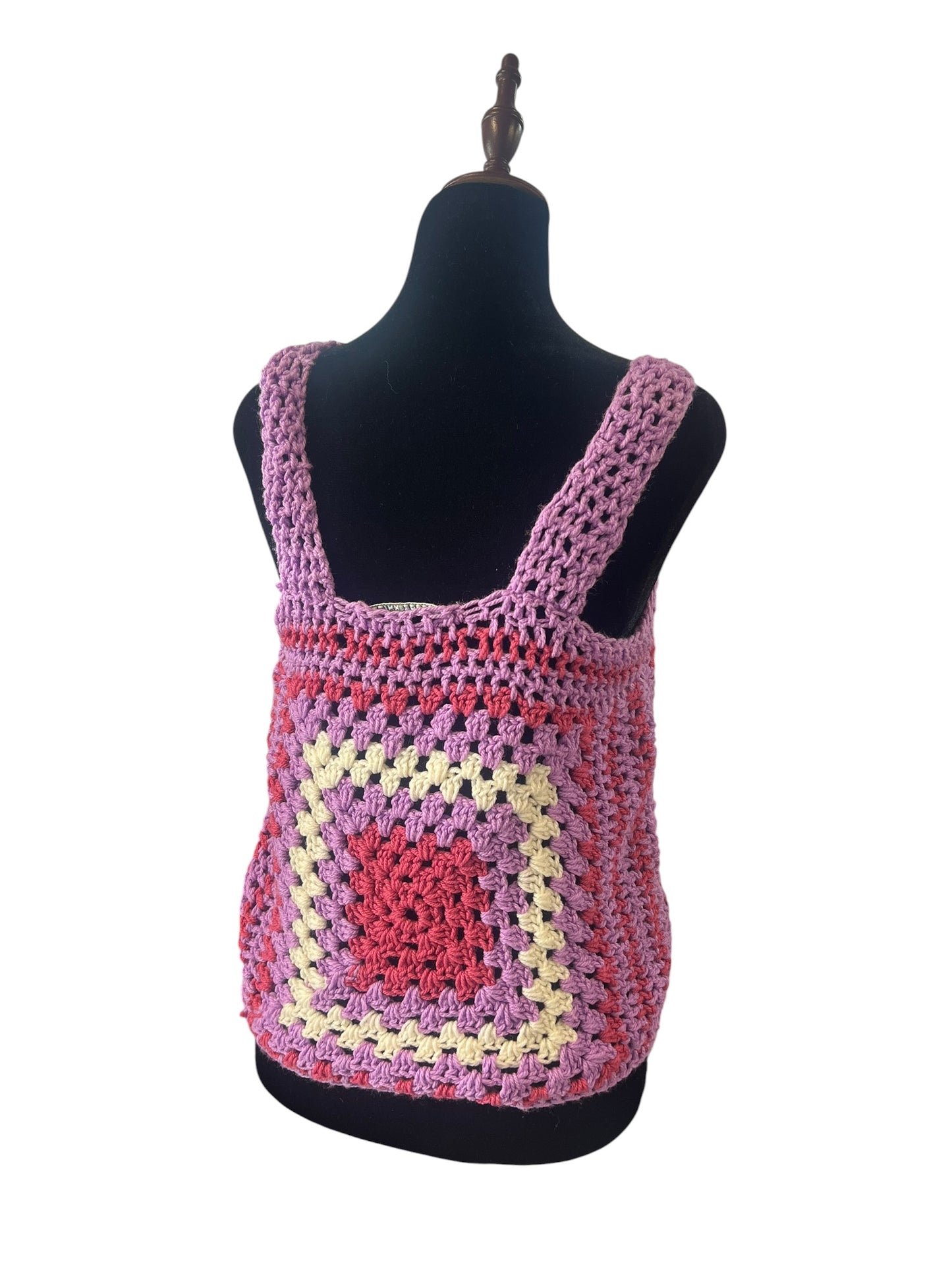GEORGE KNITS CROCHET TOP | 10/12