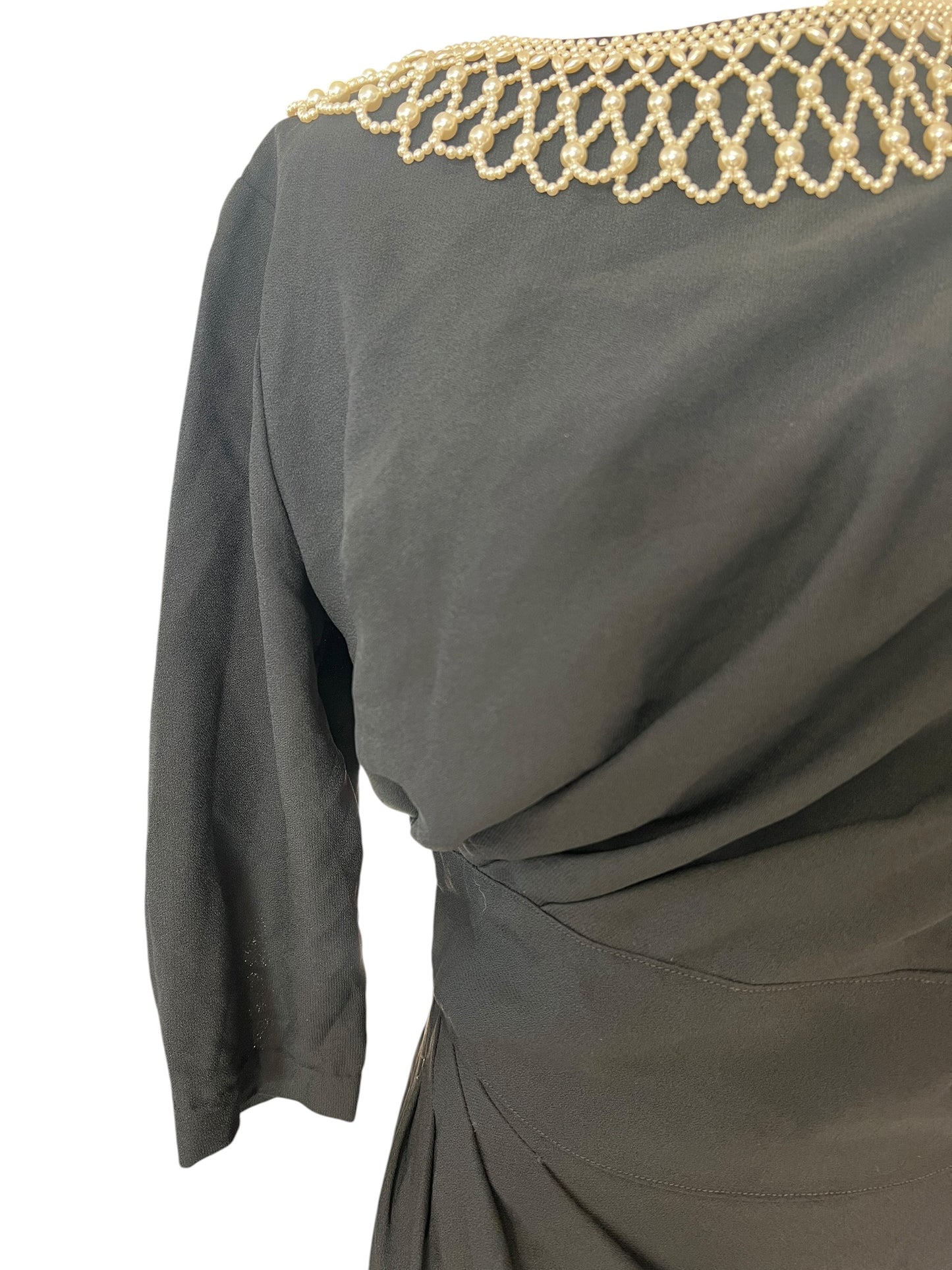 BLACK & PEARL DRESS | 10