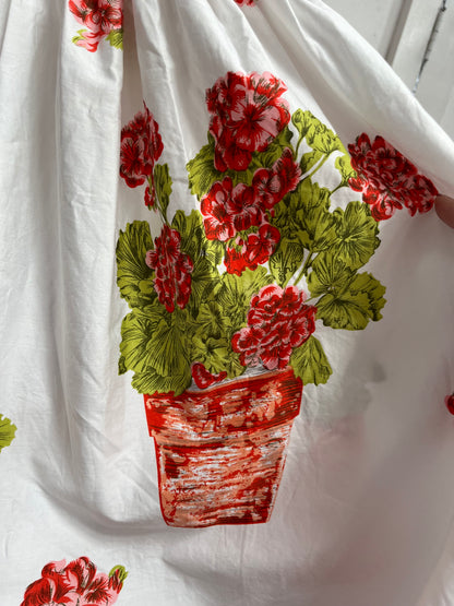 RETROSPECTD CINDY FLOWER POTS DRESS sz 18