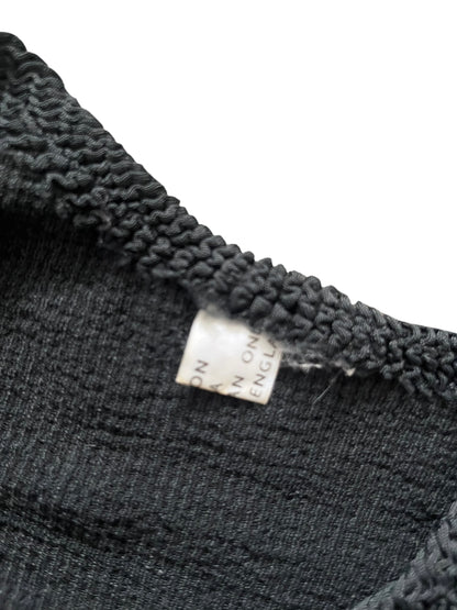 MINI CRINKLE BLACK 90S RAVE DRESS | 8
