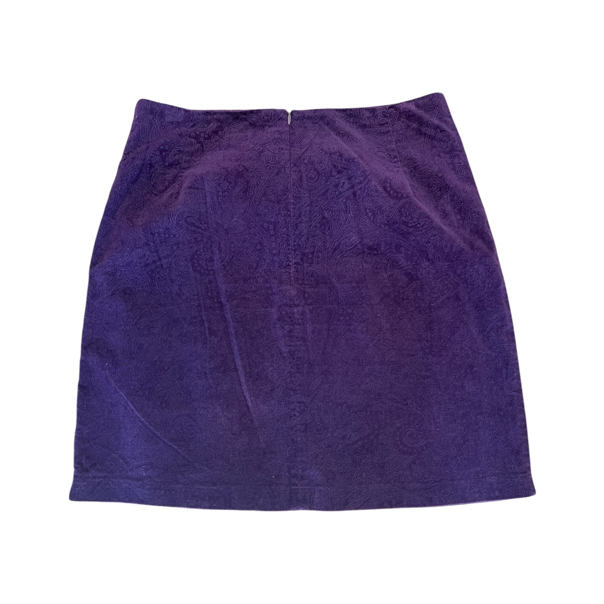 PURPLE PAISLEY VELVET MINI | 10