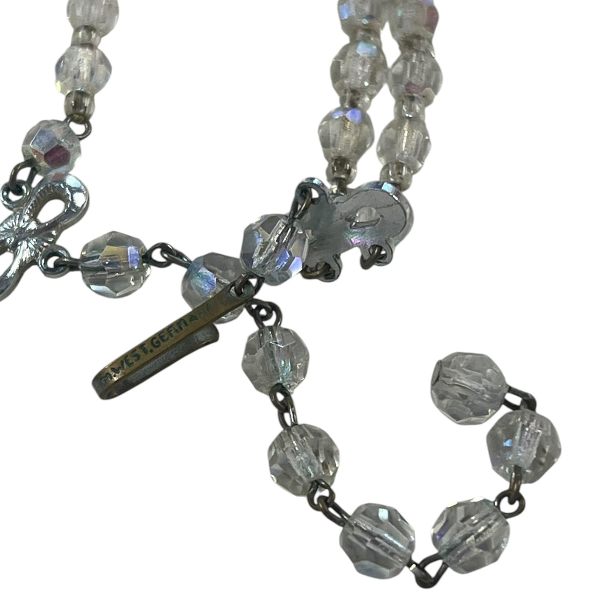 BORELIS DOUBLE CRYSTAL NECKLACE