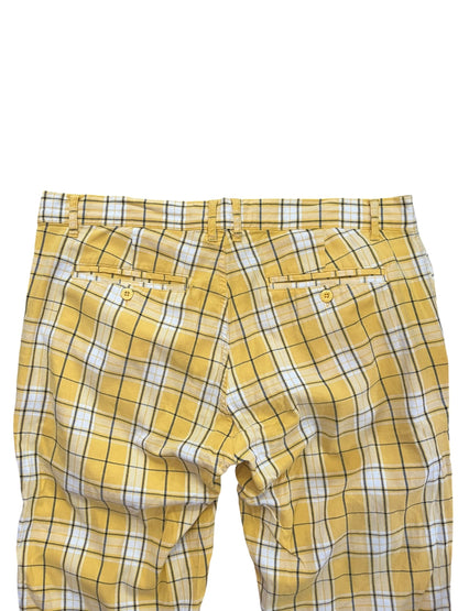 DANGERFIELD YELLOW TARTAN PANTS | 34