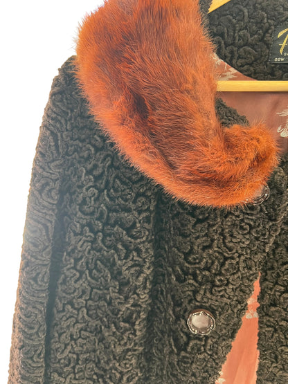 FURRICOAT ASTRAKHAN COCO COAT | 12/14