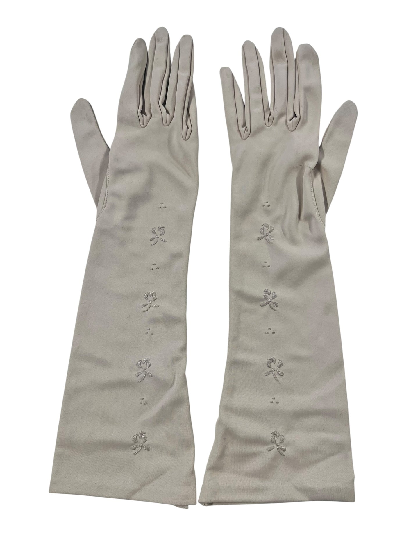 SIMPLEX BEIGE LONG GLOVES