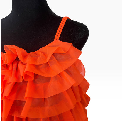 APRICOT TEIRED NYLON | 12