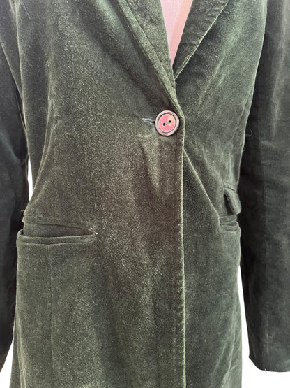DANGERFIELD GREEN VELVET JACKET | 8