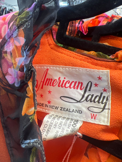 AMERICAN LADY ORANGE & GREEN MAXI | 8