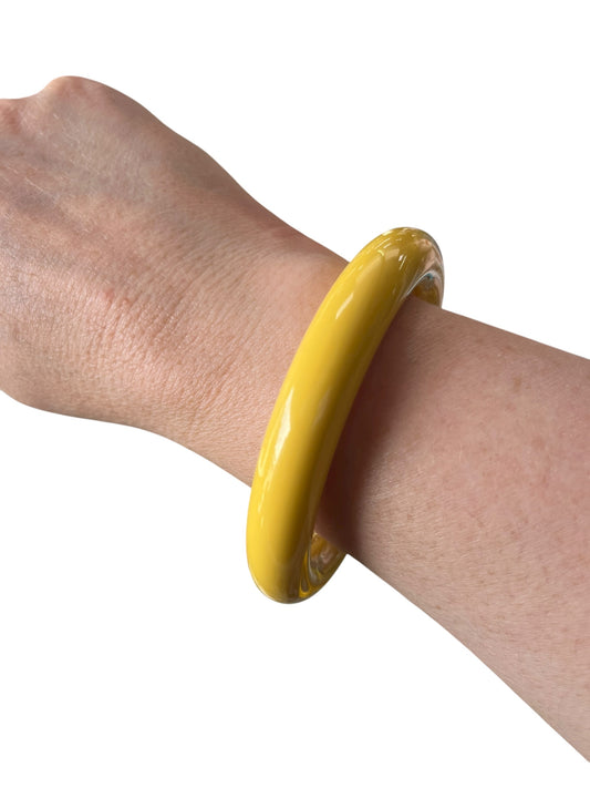 YELLOW ROUND BANGLE